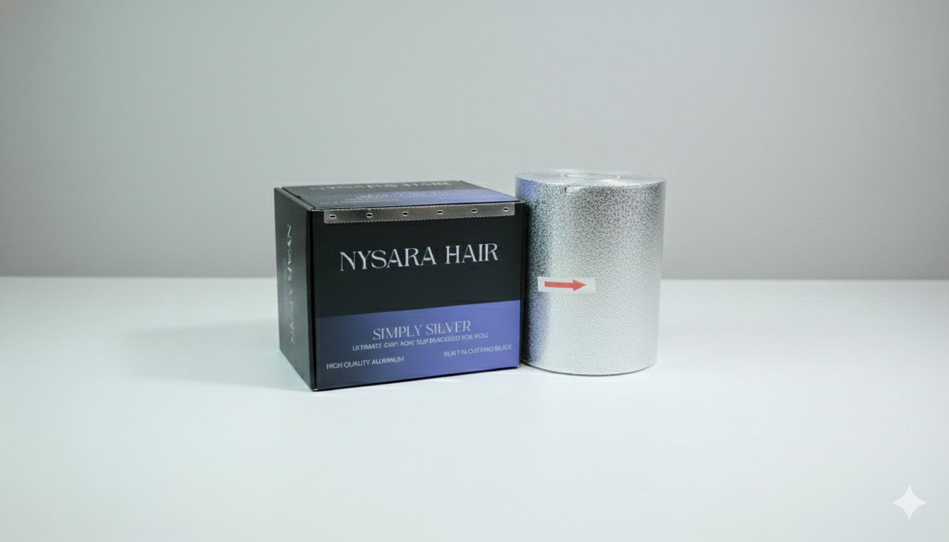 Simply Silver - EMBOSSED FOIL ROLL