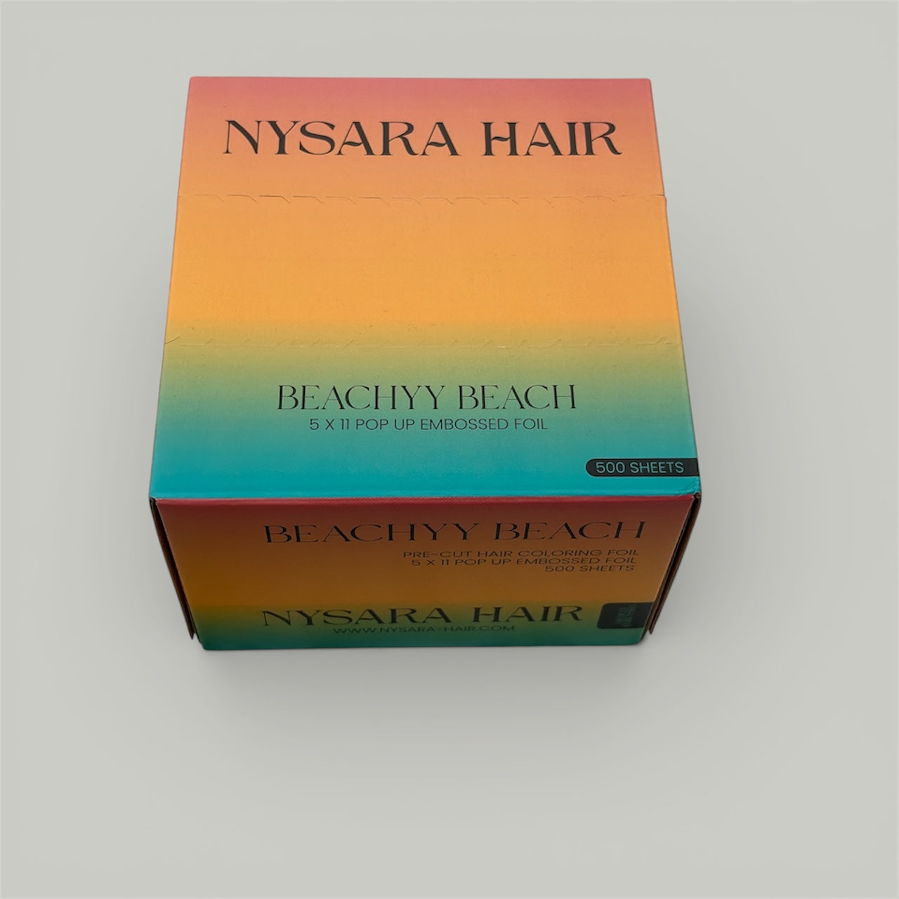 Beachyy Beach - Pop-Up Embossed Foil