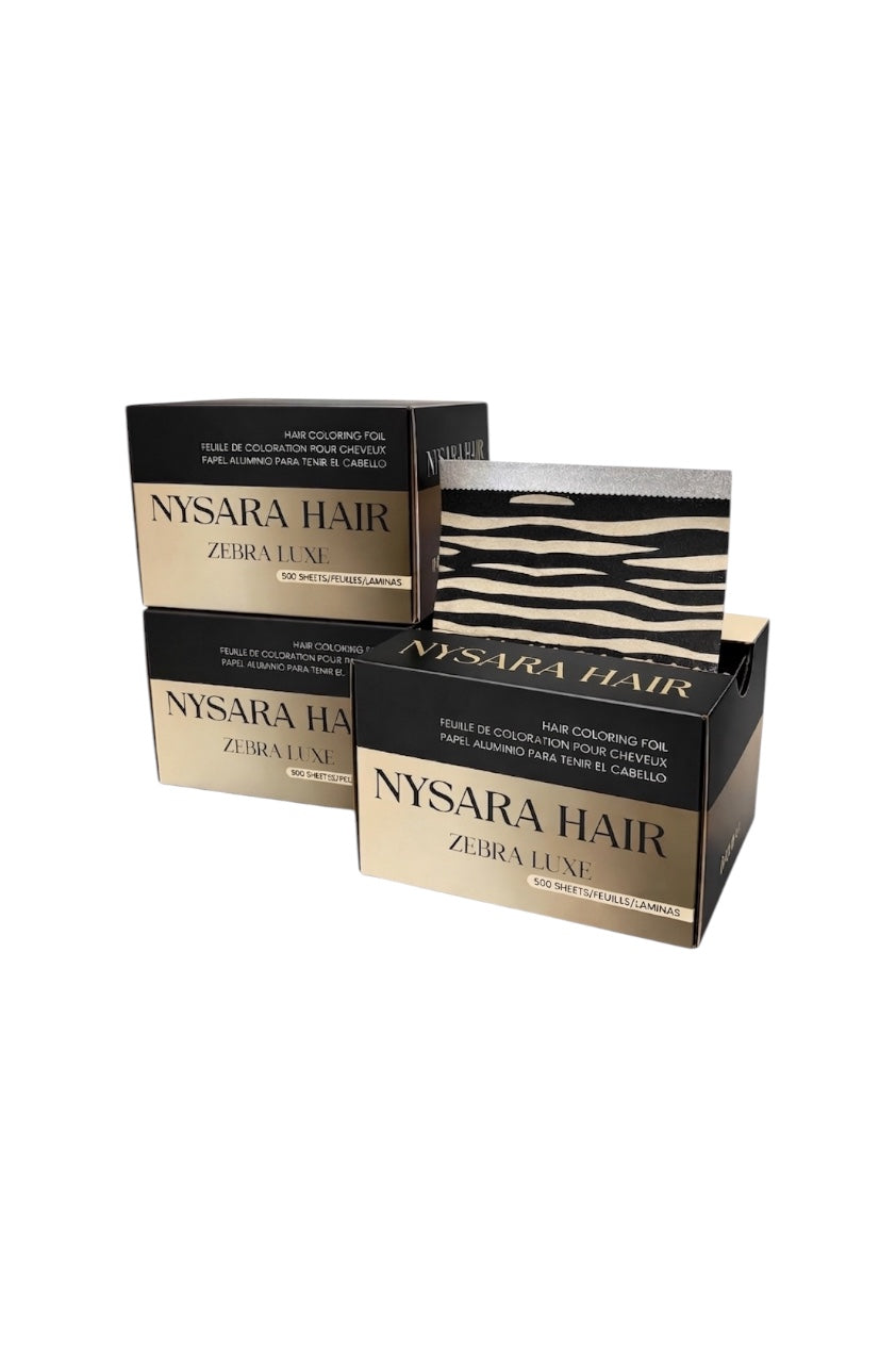 Zebra luxe Pop-Up 3 Boxes