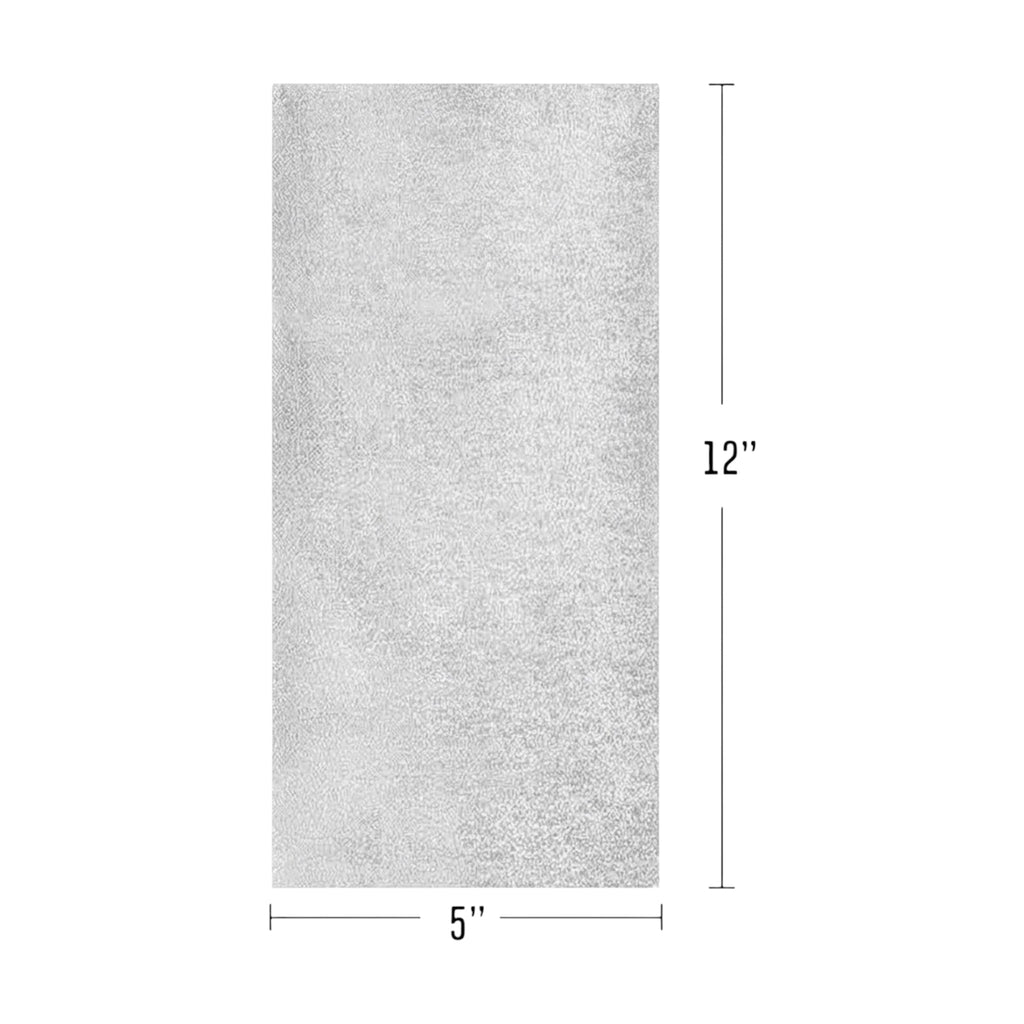 Simply Silver Grande Foil 5 x 12 Embossed Medium