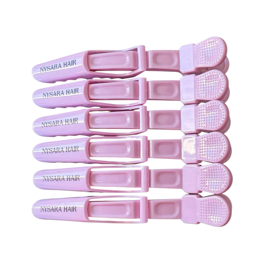 Lavvy Lavender sectioning clips - Non-slip grip texture detail - Canadian brand quality