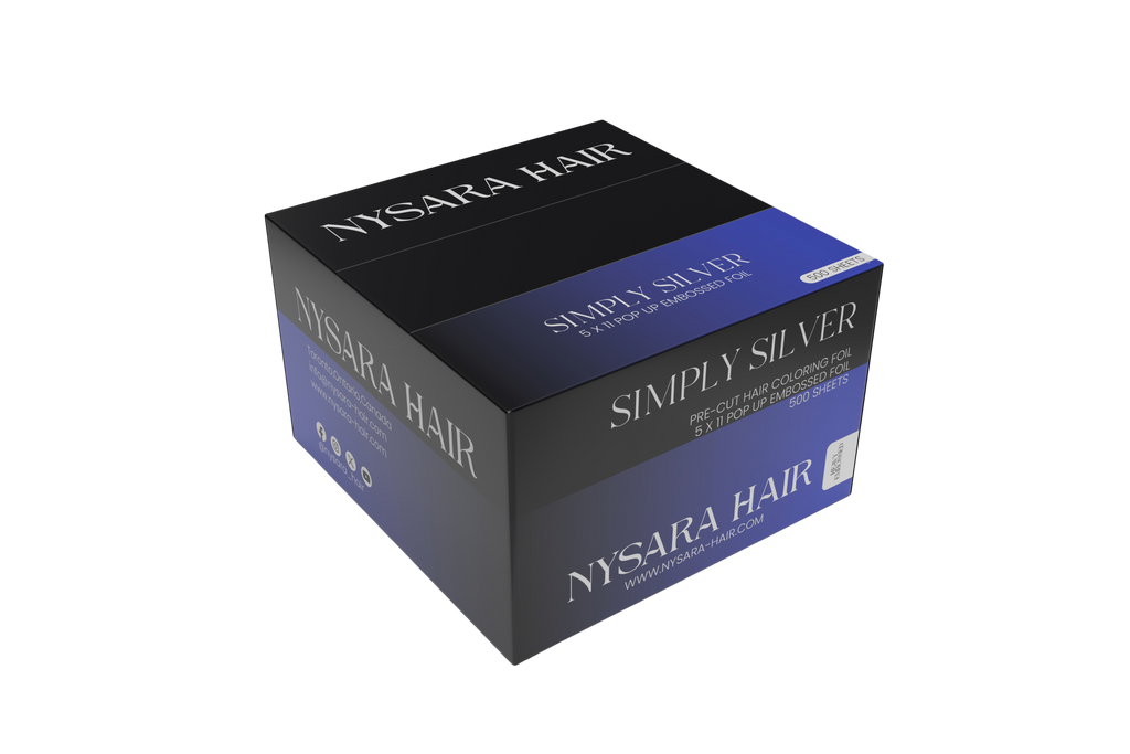 Simply Silver Pop-Up Embossed Foil